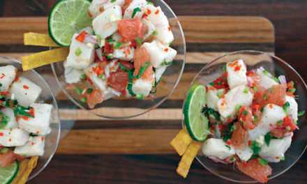 South American Sea Bass Ceviche